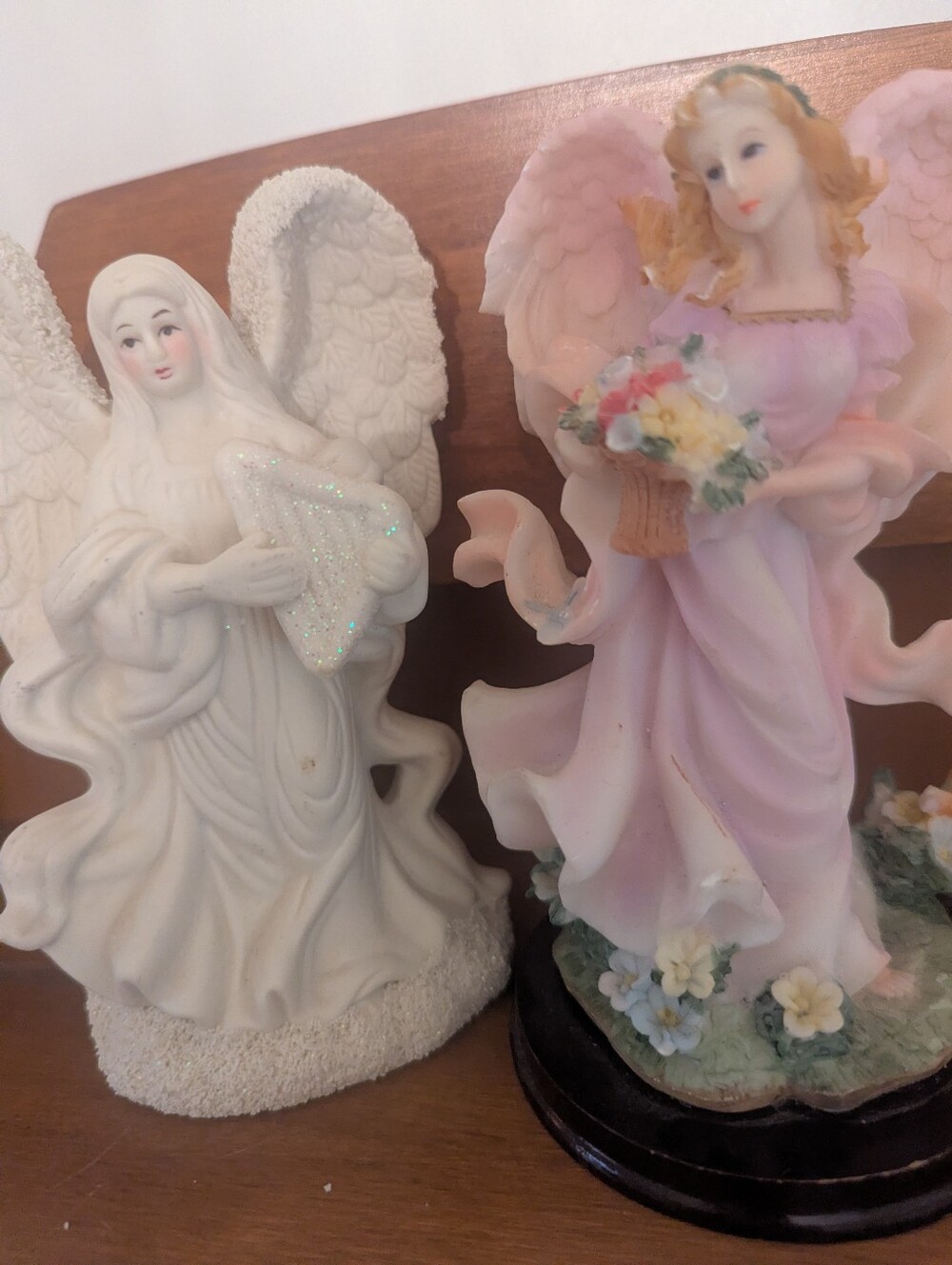 2 Angel Figurines